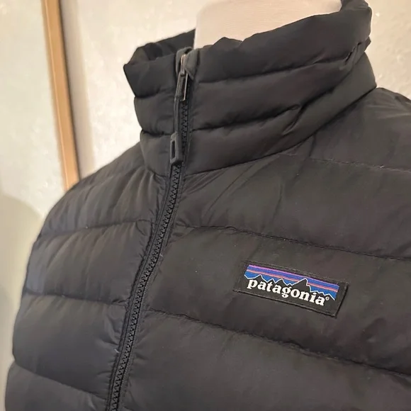 Patagonia Black Quilted Jacket nano puffer size women’s small - Picture 2 of 9